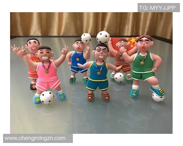 足球明星的粘土艺术作品展现他们的风采与魅力
